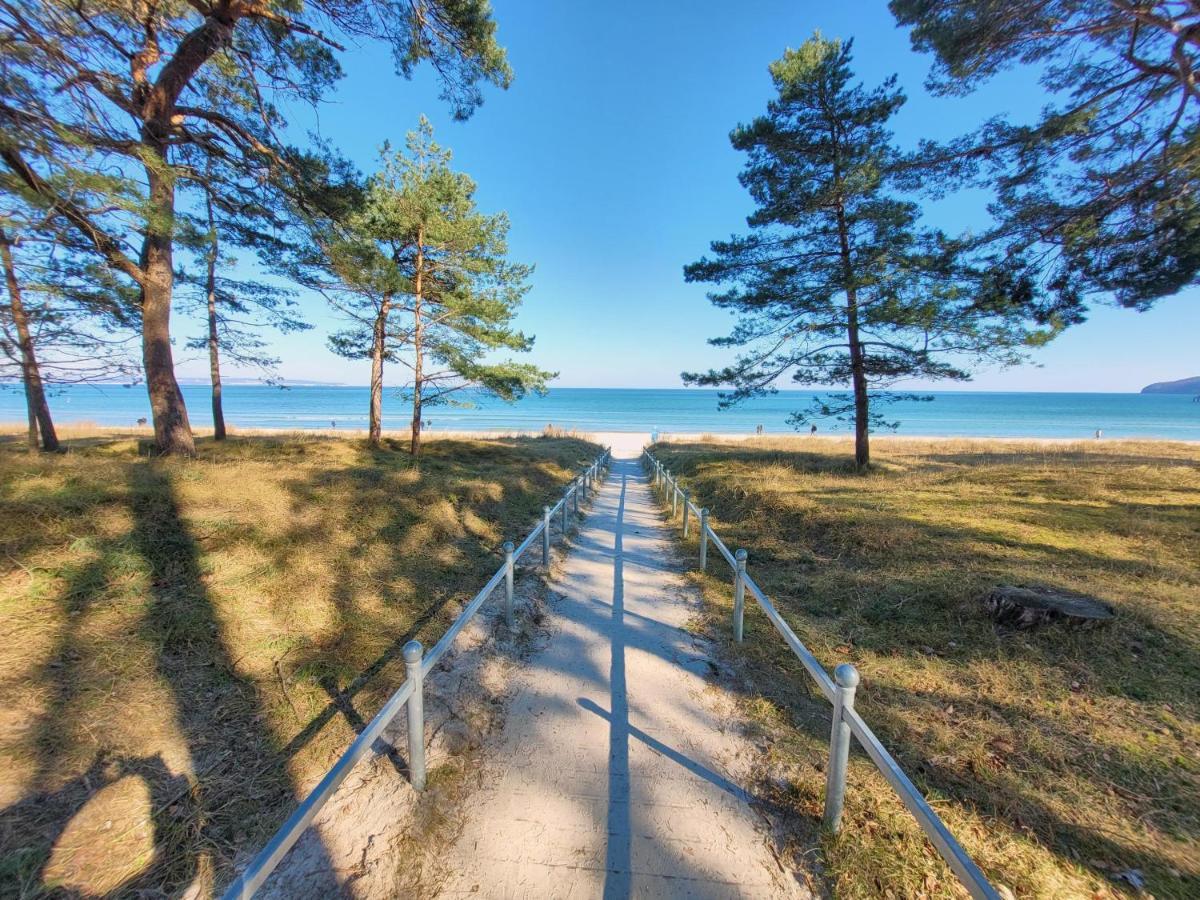 Villa Strandidyll In Binz - Wg 11 Mit Meerblick Und Zwei Balkonen Exteriör bild