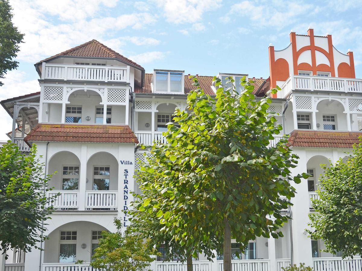 Villa Strandidyll In Binz - Wg 11 Mit Meerblick Und Zwei Balkonen Exteriör bild