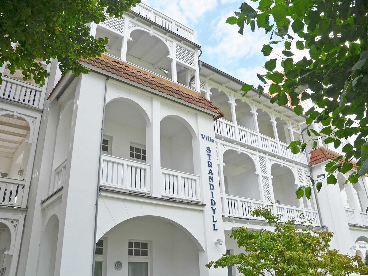 Villa Strandidyll In Binz - Wg 11 Mit Meerblick Und Zwei Balkonen Exteriör bild